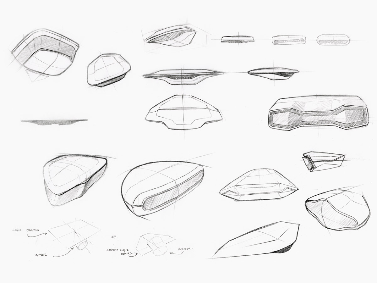 Product design sketching